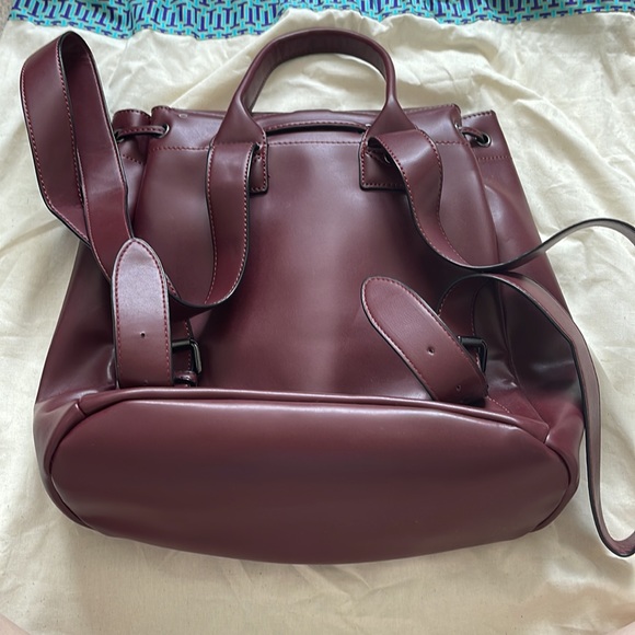 HIBOU By Little Burgundy Red Backpack - Picture 2 of 7